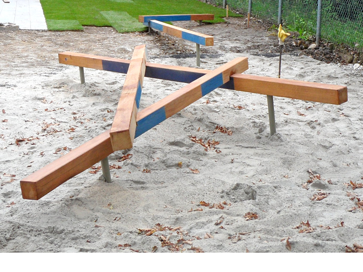 Balancierbalken 12 x 12 Dreieck 