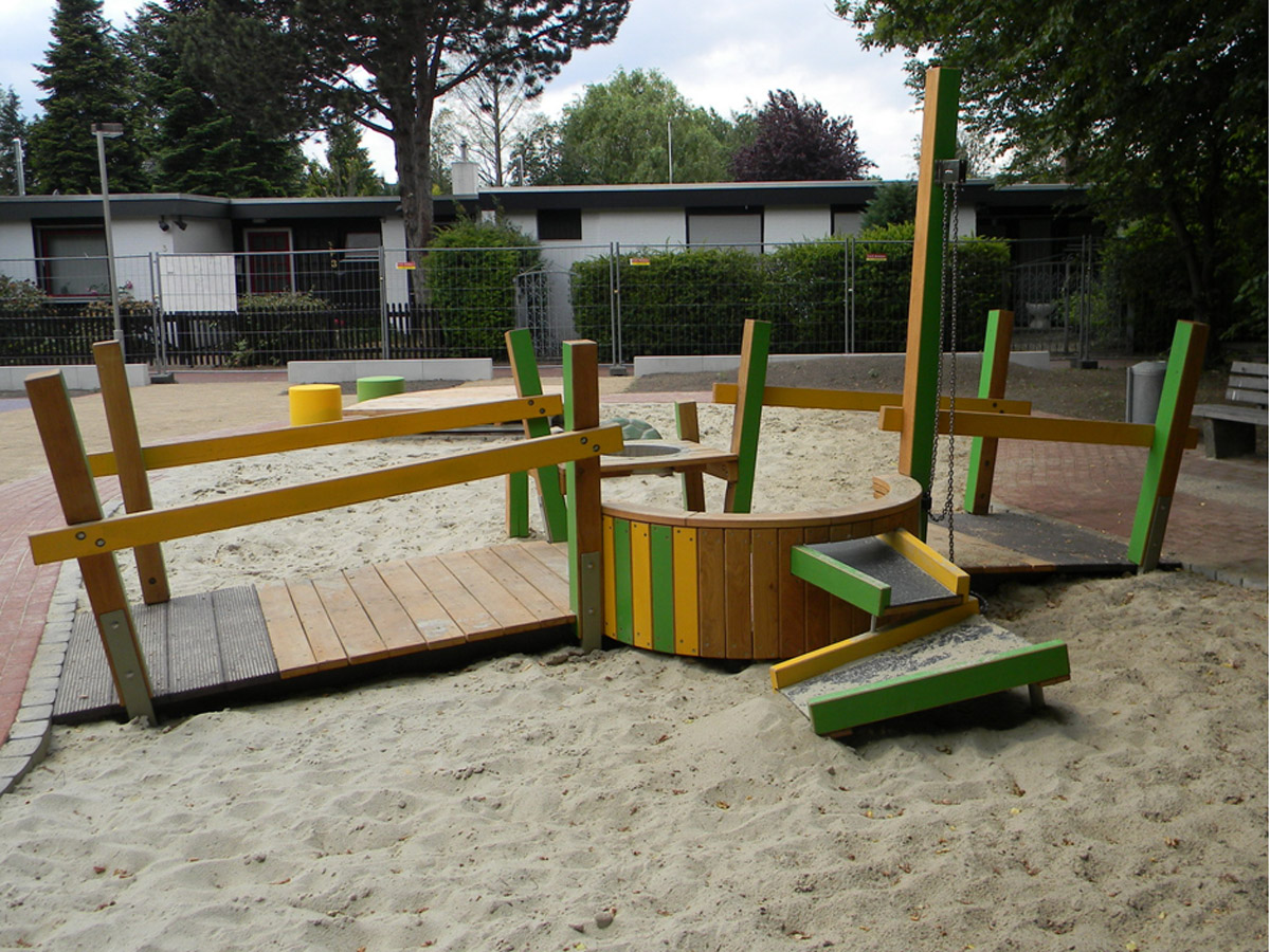 Barrierefrei Sandspiel 