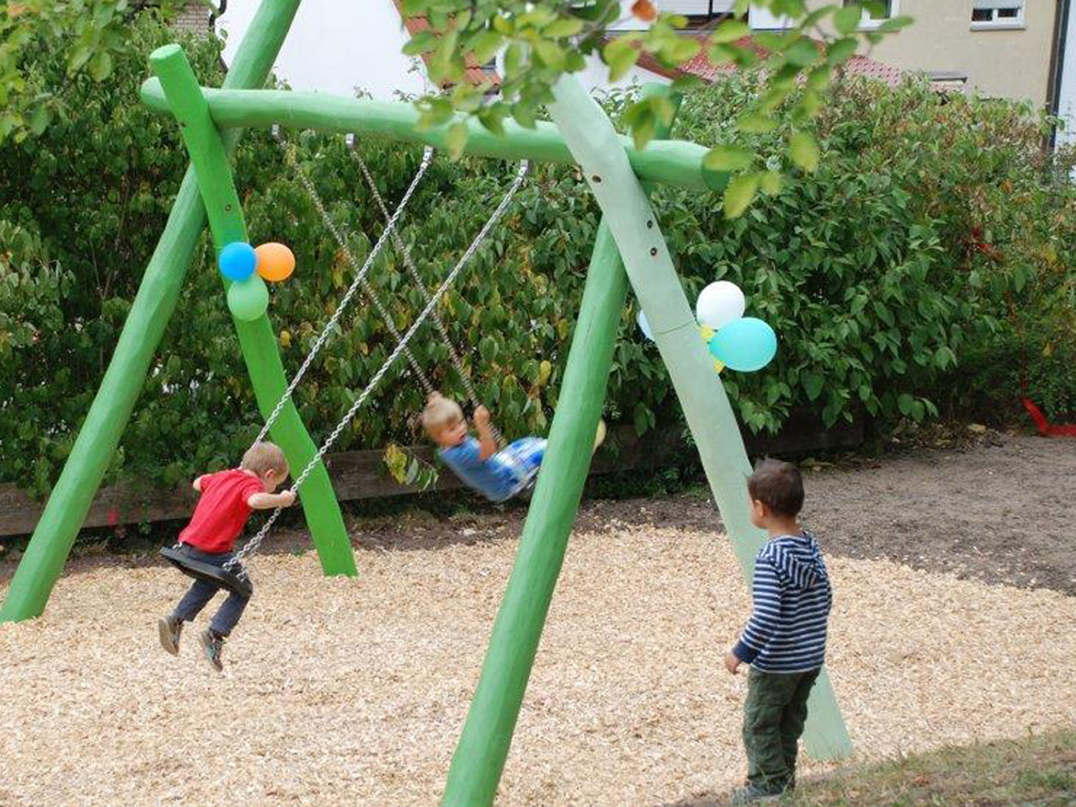 Doppelschaukel Robinie 