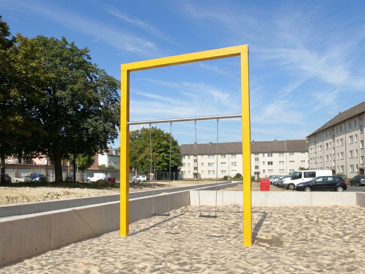 Doppelschaukel Stahlrahmenschaukel 